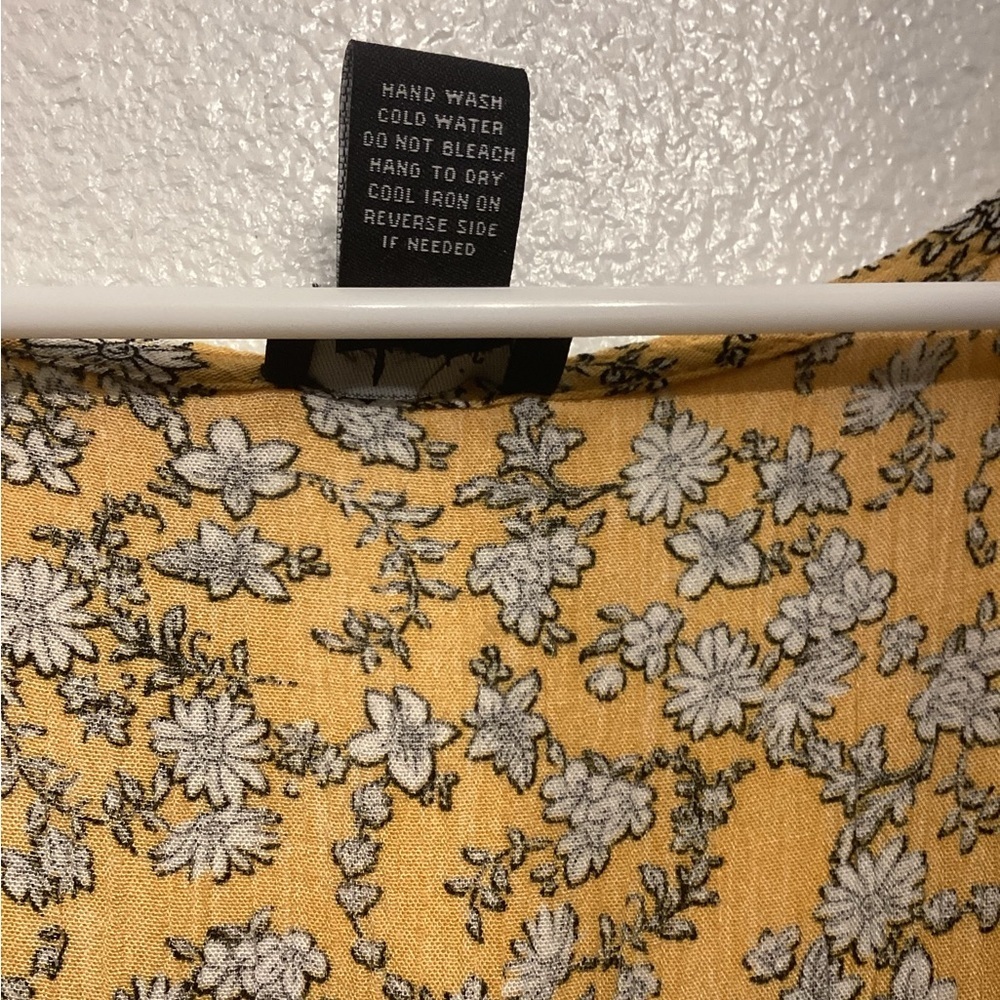 Justify yellow floral juniors dress - Picture 6 of 6